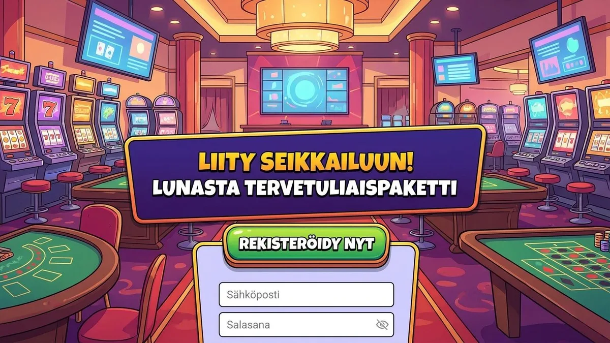 Rekisteröidy bonuksella